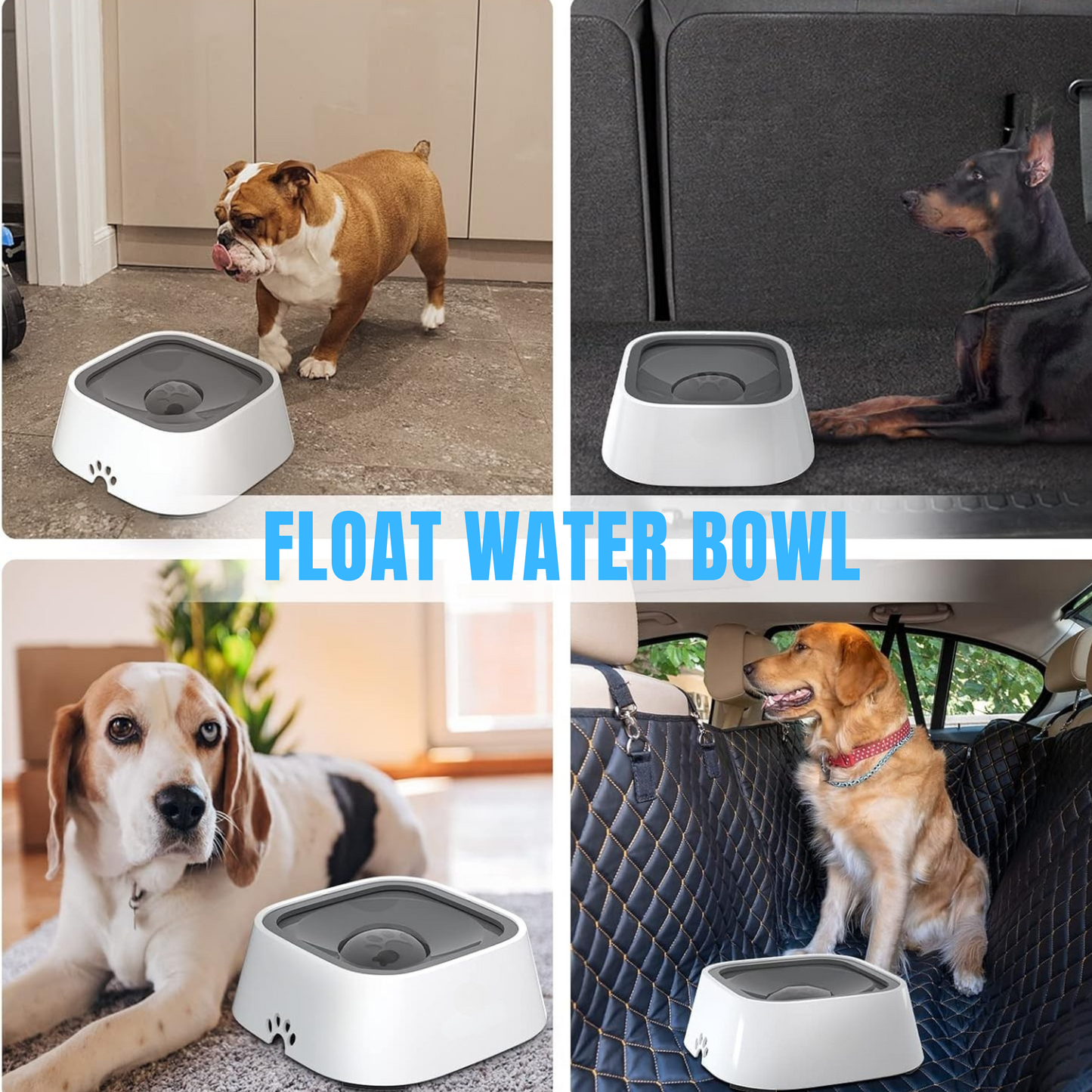 TRUEROX™ No Spill Pet Water Bowl